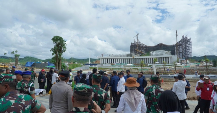 Kasum TNI Kunjungi IKN Pantau Kasiapan Infrastruktur dan Sarana Prasarana Jelang HUT RI Ke-79