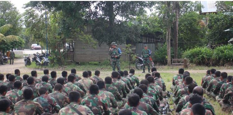 Yonif 614/RJP Jalani Latihan Berat Sebagai Persiapan ke Papua