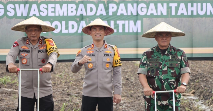 “SPN Polda Kalimantan Timur”. program swasembada pangan tahun 2025.