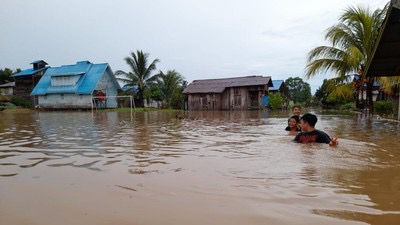 Gerak Cepat BPDB Atasi Banjir di Sejumlah Daerah di Kukar