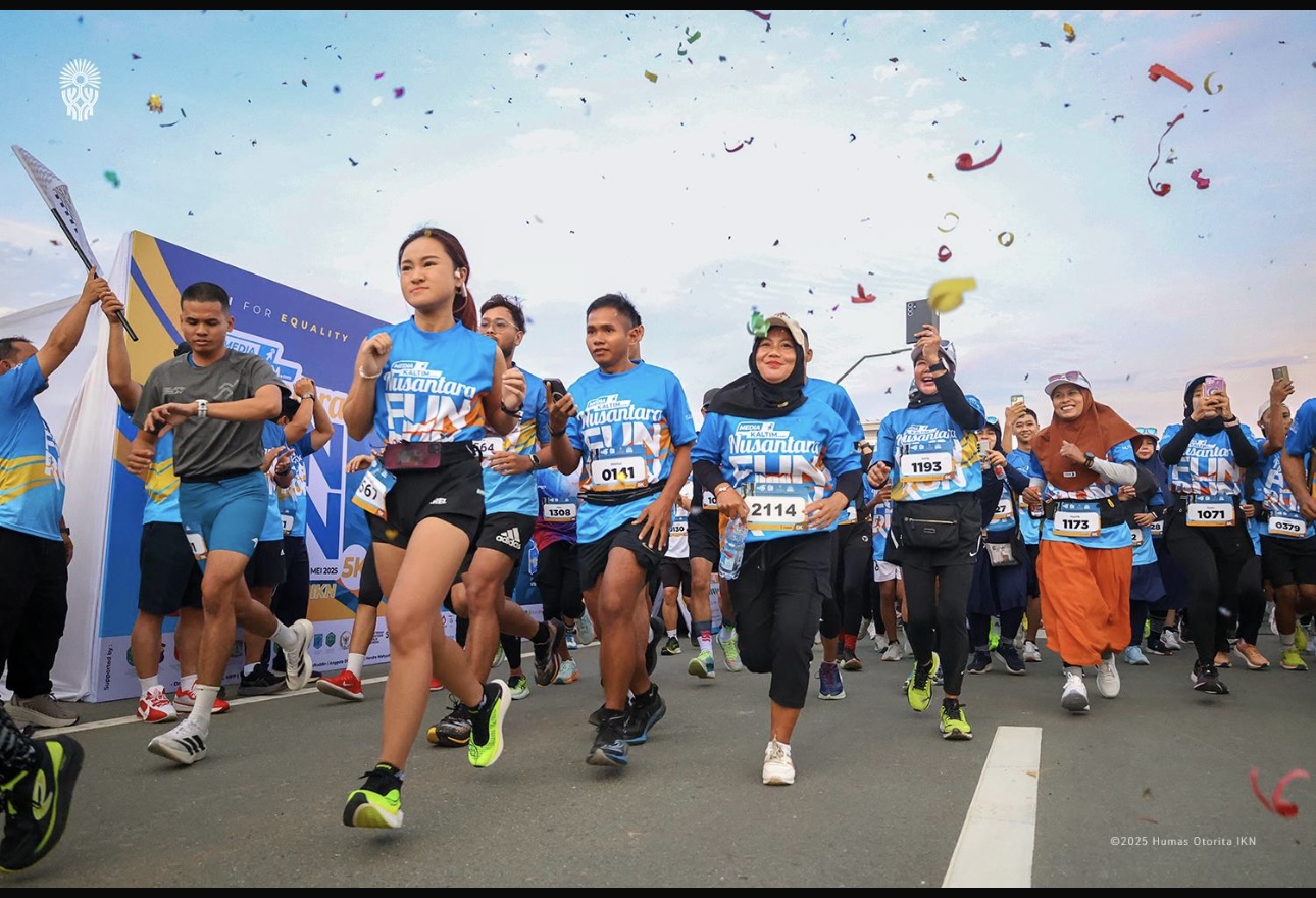 Media Kaltim Fun Run 2025: Menyambut Masa Depan IKN dengan Olahraga dan Semangat Kolaborasi
