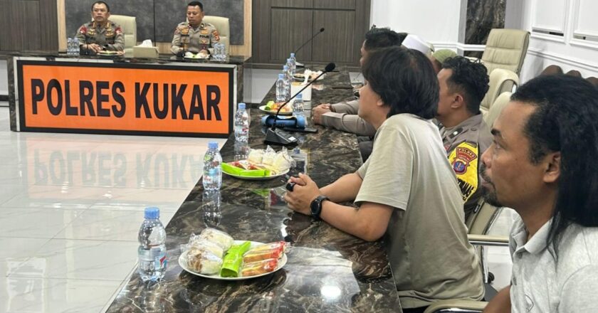 Polres Kukar Fasilitasi Perdamaian antara Warga Jonggon dan Anggota Brimob