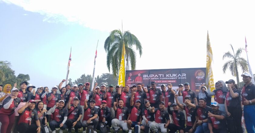 360 Peserta Meriahkan Turnamen Golf Kukar 2025, Termasuk Ekspatriat dari London