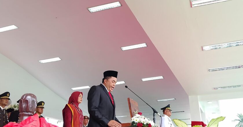 Ahmad Yani Catat Momen Bersejarah, Bacakan Teks Proklamasi pada HUT ke-80 RI Kukar