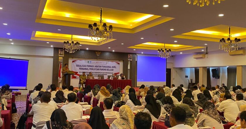 Disdik Kukar Sosialisasikan Reformasi Jabatan Fungsional untuk Guru