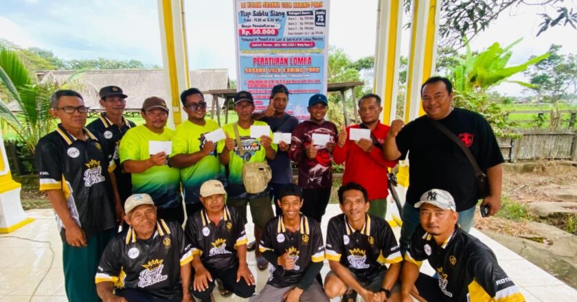 Puluhan Angler Ramaikan Lomba Mancing Lele Kedua di Sasana Vila Kaning Park