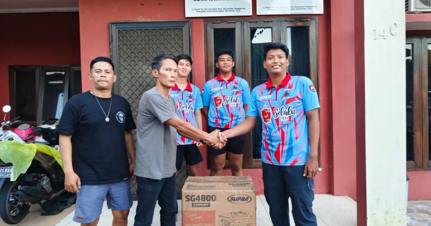 Dukung Kerja Relawan, JMSI Kukar Salurkan Genset ke Redkar Belida