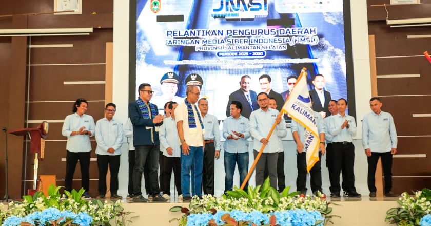 JMSI Kalsel Resmi Dilantik, Fokus Perkuat SDM dan Digitalisasi Media Siber
