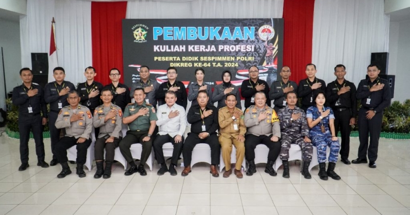 Serdik Sespimmen Polri Dikreg Ke-64 Sukses Gelar Praktek Kerja Profesi di Polres Kukar