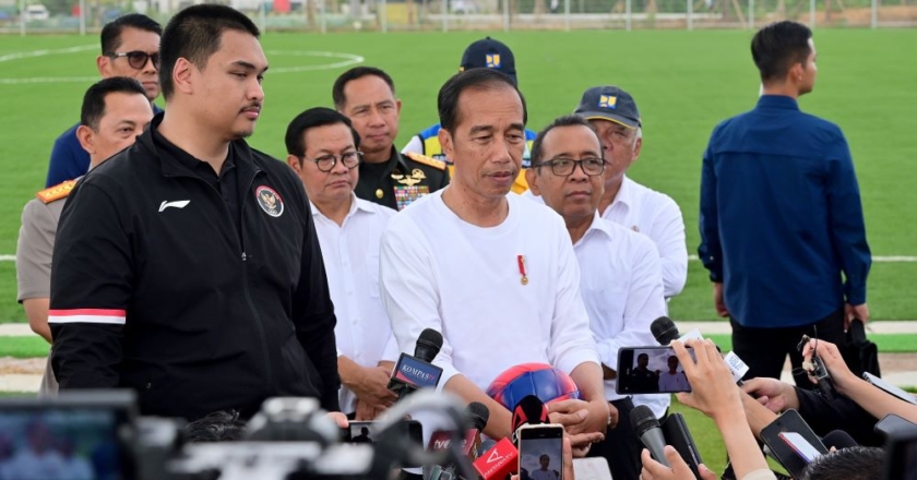Datang Langsung KE Pusat Pelatihan PSSI di IKN, Presiden: September akan Dipakai