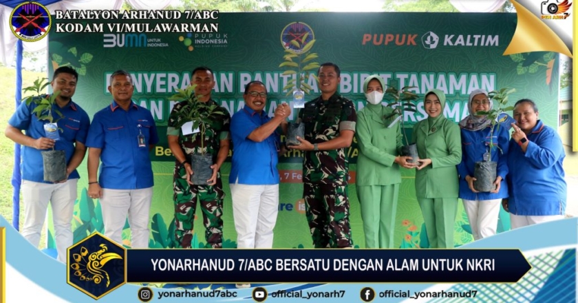 Responsif, Yonarhanud 7/ABC Kodam VI/Mlw Kolaborasi Wujudkan Ketahanan Pangan