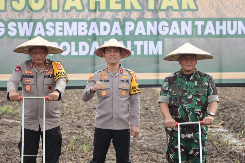 “SPN Polda Kalimantan Timur”. program swasembada pangan tahun 2025.