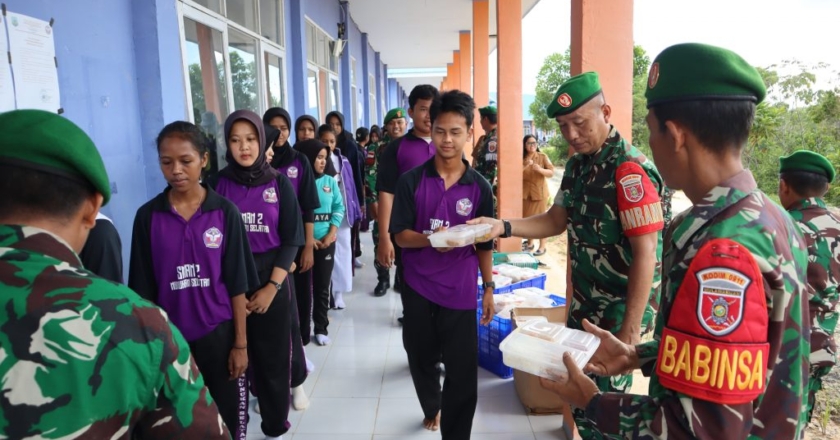 Program Presiden Prabowo: Kodam VI/Mulawarman Salurkan Makanan Bergizi Gratis