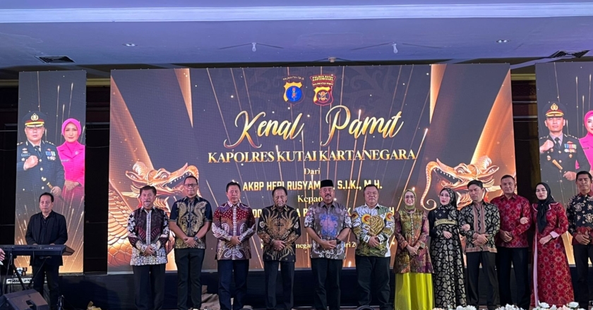 Polres Kutai Kartanegara Gelar Acara Pisah Sambut Kapolres