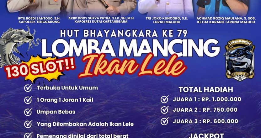 Lomba Mancing Akan Digelar di Maluhu Untuk Rayakan HUT Bhayangkara ke-79