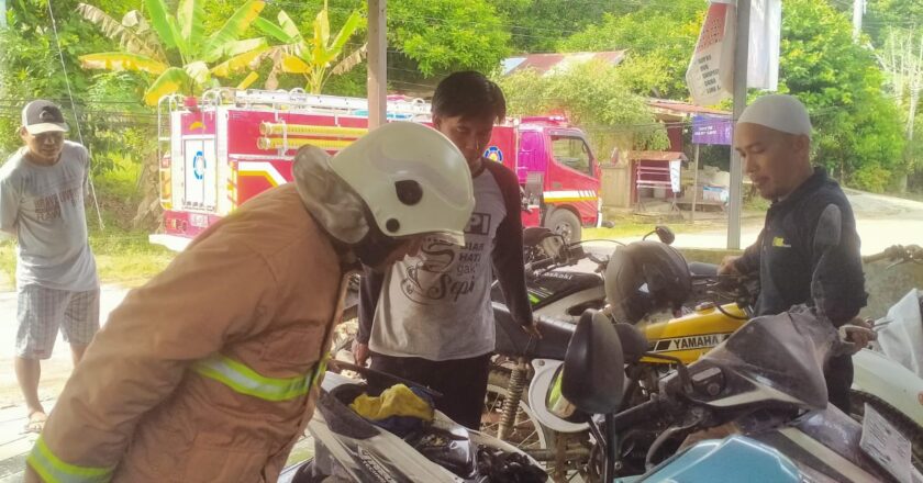 Si Kuda Besi Terbakar, Konsleting Kabel Jadi Tersangka Utama