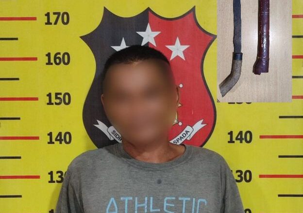 Tak Terima Mantan Istri Didatangi Pria Lain, Pelaku Serang dengan Parang