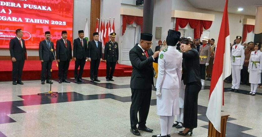 Paskibraka Kukar 2025 Resmi Dikukuhkan, Bupati: Kalian Kebanggaan Daerah