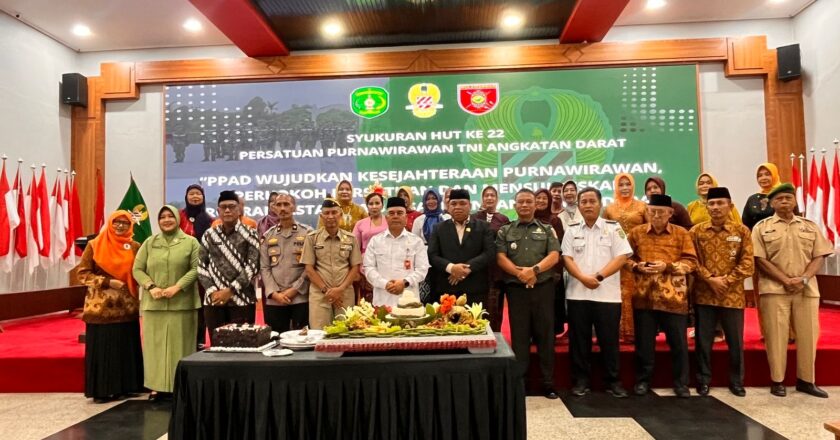 PPAD Kukar Rayakan HUT ke-22, Pemkab Tegaskan Dukungan untuk Kesejahteraan Purnawirawan