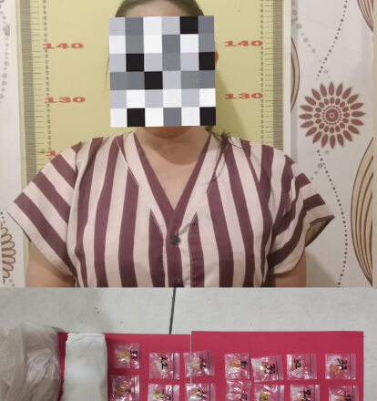 IRT di Kota Bangun Diciduk Polisi, 53 Paket Sabu Ditemukan di Kolong Rumah