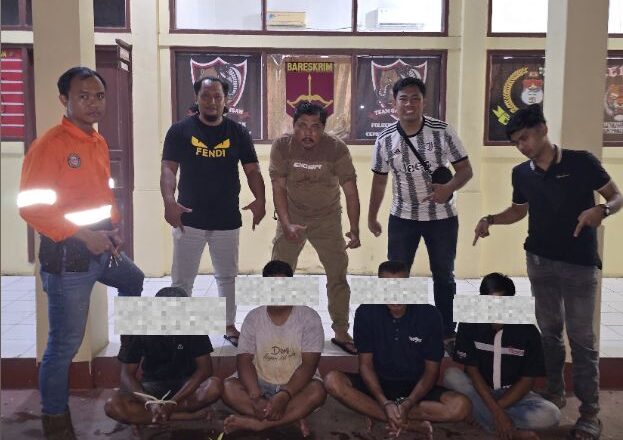 Siang Bolong Curi Genset Tower Depan Markas TNI,Komplotan K.O. Disergap Tim Garangan