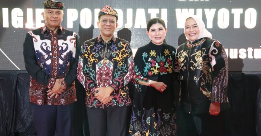 Malam Kenal Pamit Kapolda Kaltara, Pangdam VI/Mulawarman Dorong Kebersamaan TNI-Polri