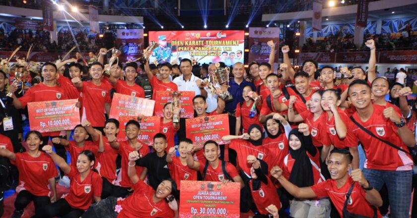 Penutupan Karate Tournament 2025 oleh Wakil Panglima TNI, Balikpapan Tunjukkan Semangat Juara