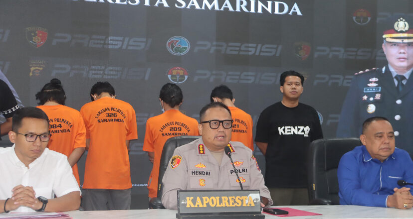 Bom Molotov di Kampus Unmul: Polisi Tetapkan Empat Tersangka, Dua Buron