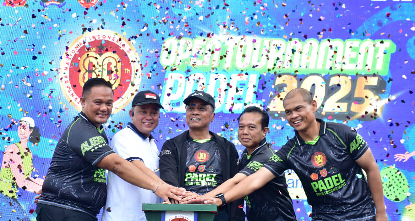 Meriahkan HUT ke-80 TNI, Turnamen Padel Panglima TNI 2025 Bergulir di Samarinda