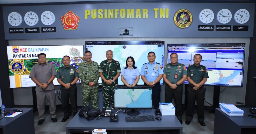 Kodam VI/Mulawarman Dukung Penuh Uji Fungsi MCC, Perkuat Pertahanan Maritim di Gerbang IKN