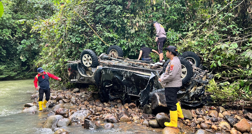 Laka Air di Sungai Patek KM 32, WNA Malaysia Hilang Terbawa Arus