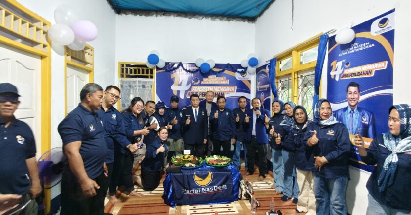 HUT ke-14 Jadi Momentum NasDem Kukar Perkuat Komitmen untuk Rakyat