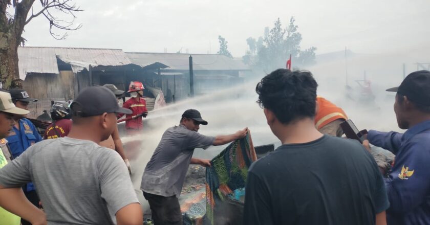 Kebakaran Hebat di Anggana, Tiga Anak Tewas Terjebak di Dalam Rumah Kontrakan