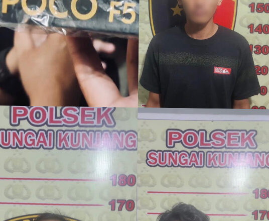 Gasak Ponsel Jamaah di Musholla, Pelaku dan Dua Penadah Dibekuk Polisi
