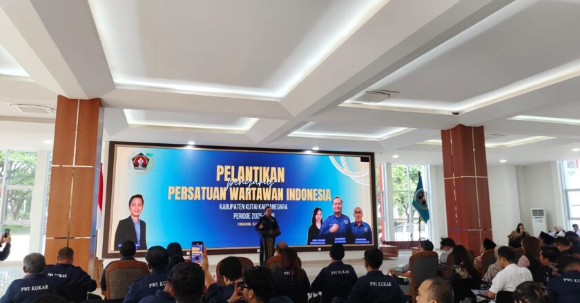 PWI Kukar Periode 2025–2028 Resmi Dilantik, Fokus Perkuat Profesionalisme dan Kepercayaan Publik
