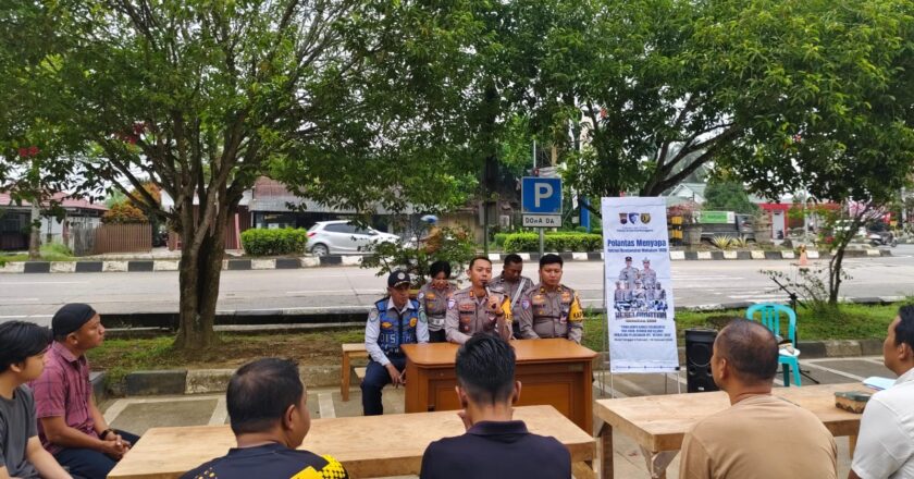 Operasi Keselamatan Mahakam 2026, Satlantas Kukar Sapa Sopir Travel dan Pastikan Kendaraan Layak Jalan