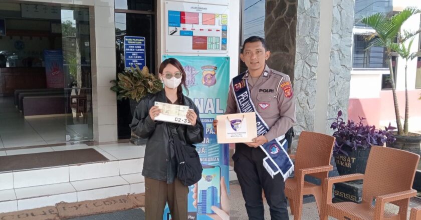 Polantas Menyapa, Satlantas Kukar Genjot Layanan Cepat dan Humanis