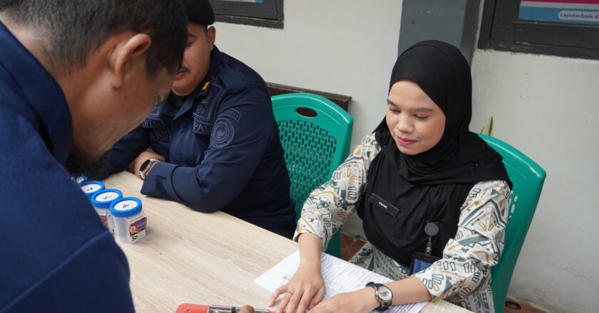 Tes Urine Mendadak di Lapas Tenggarong, Hasilnya Nihil Narkoba